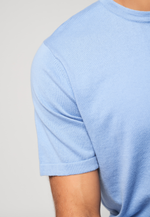 Lade das Bild in den Galerie-Viewer, Classic Crew Neck Cotton Cashmere T-Shirt
