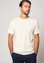 Lade das Bild in den Galerie-Viewer, Classic Crew Neck Cotton Cashmere T-Shirt
