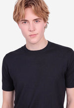 Load image into Gallery viewer, Classic Crew Neck Cotton Cashmere T-Shirt
