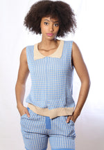 Lade das Bild in den Galerie-Viewer, Tweed Tencel Pleated Pants
