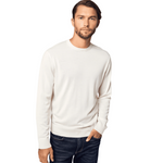 Load image into Gallery viewer, Pure Crew Neck Merino-Cashmere Sweater

