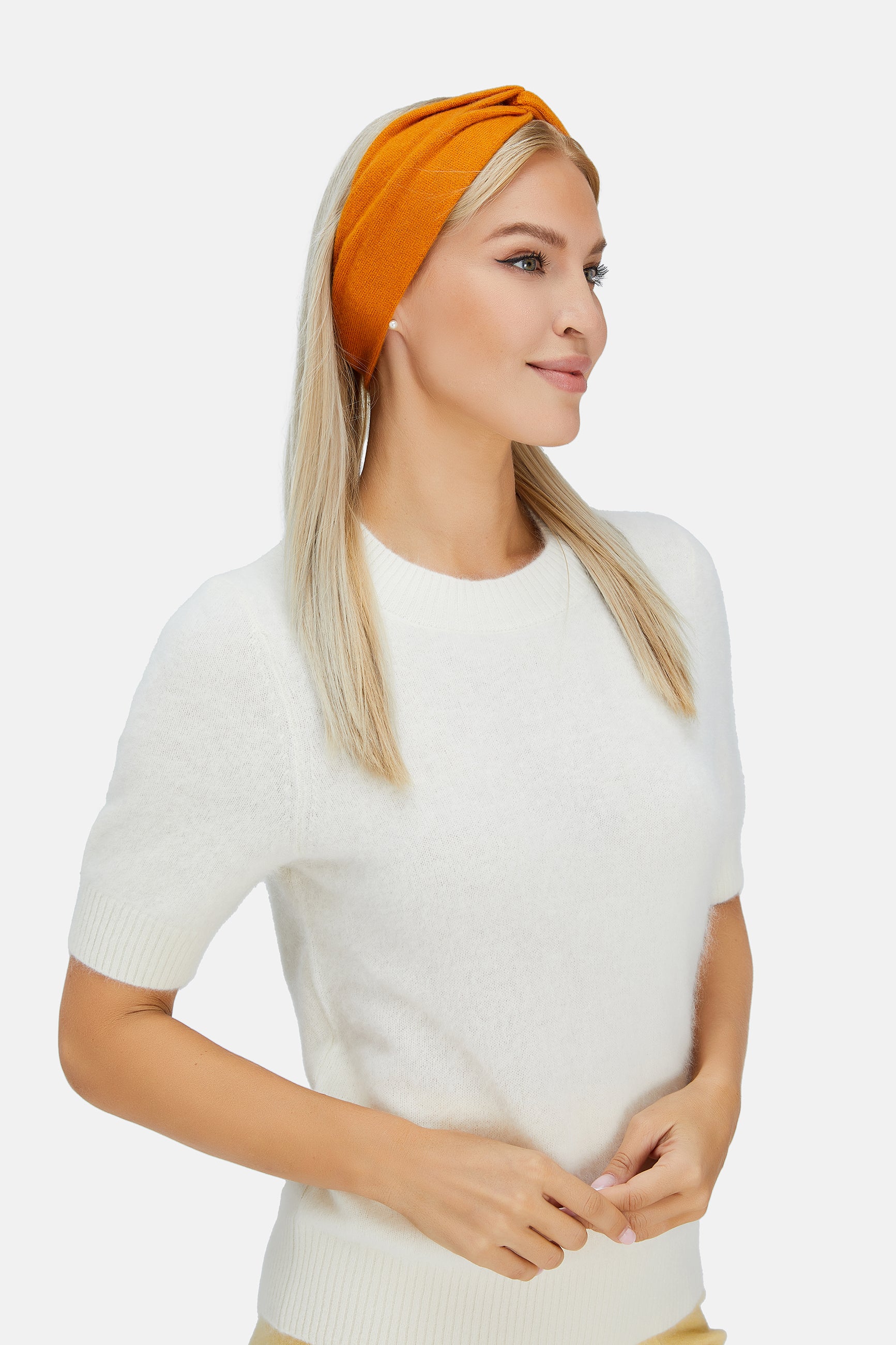 Cashmere Twisted Front Headband