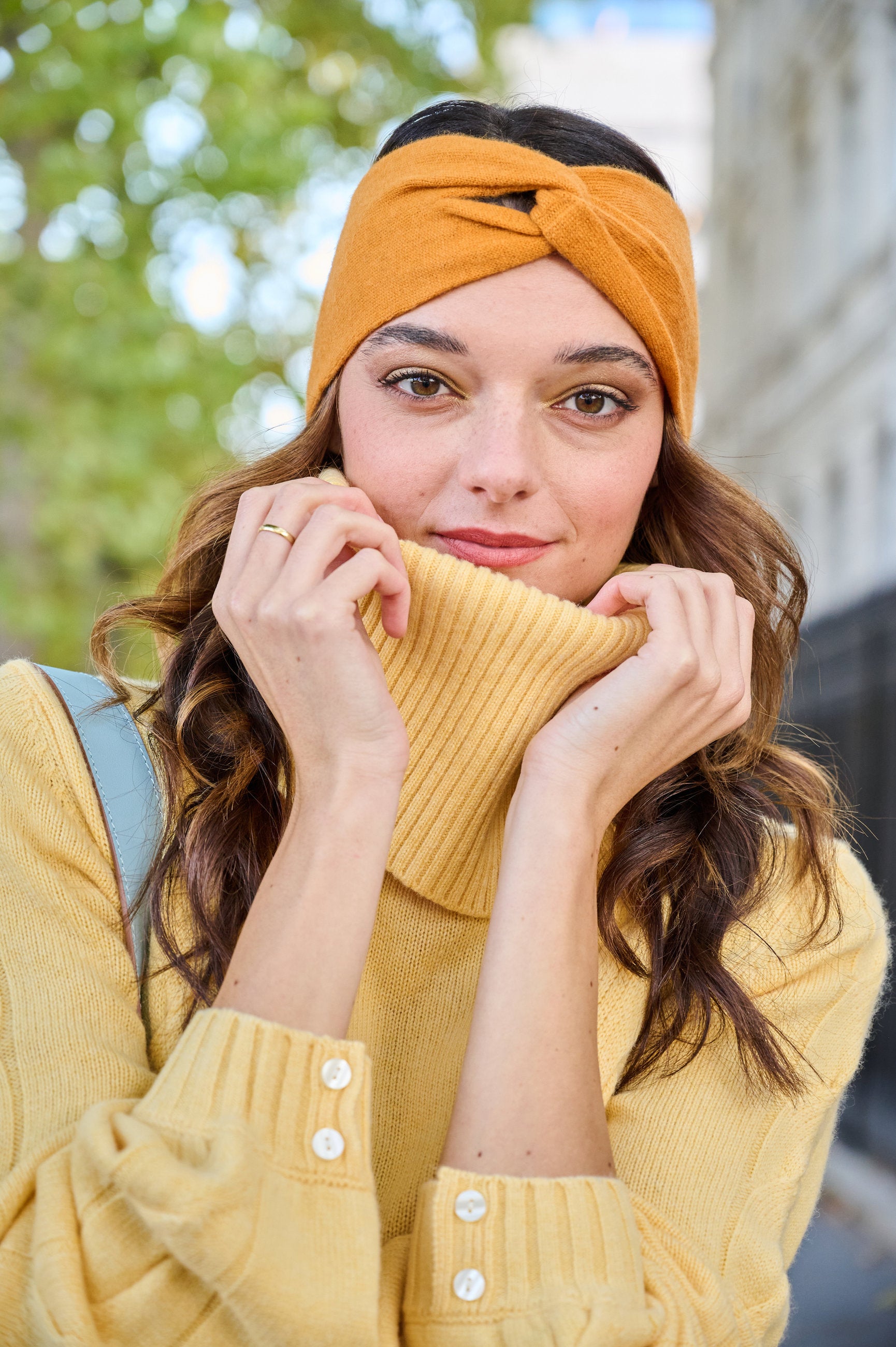 Cashmere Twisted Front Headband