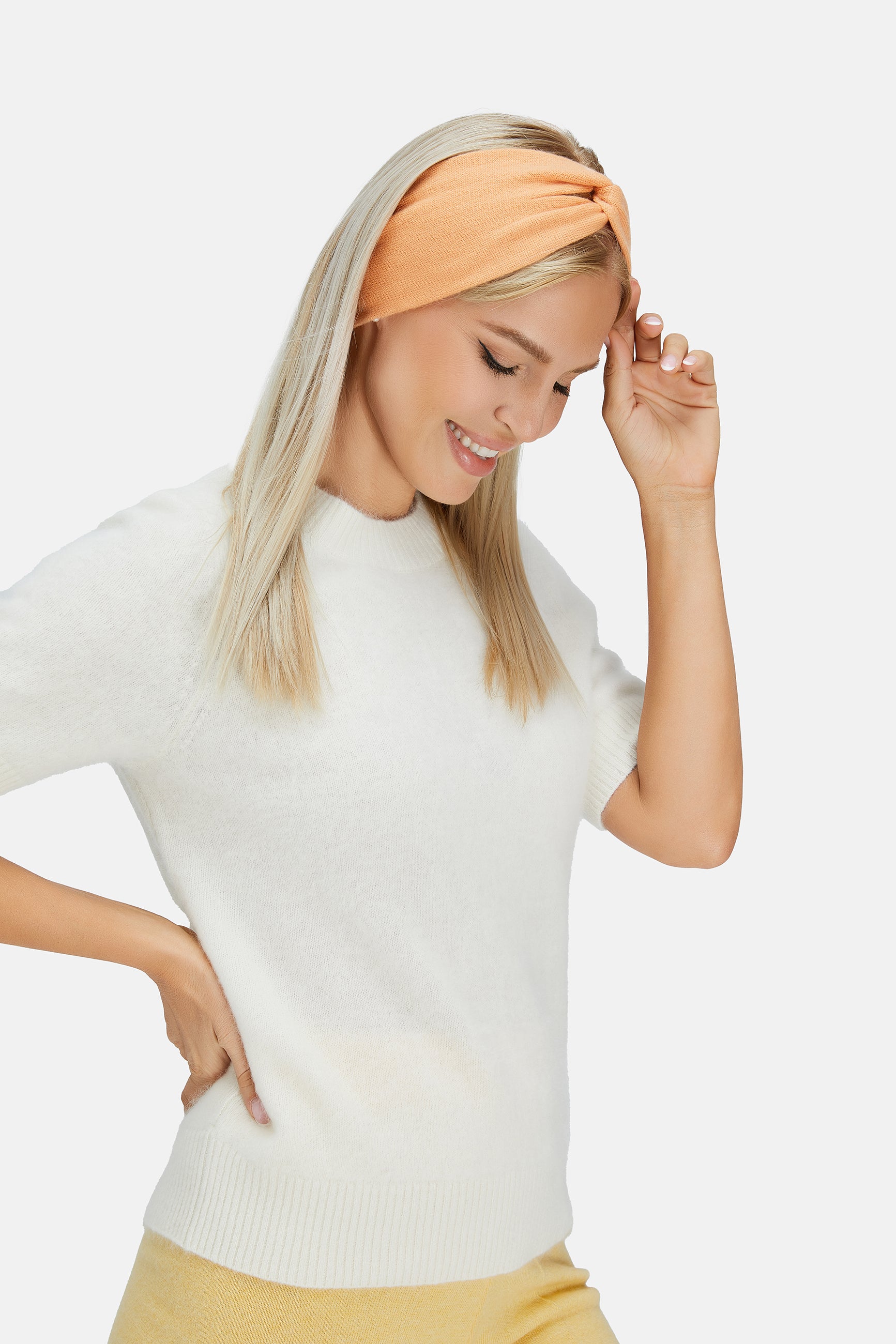 Cashmere Twisted Front Headband