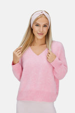 Load image into Gallery viewer, Cashmere Twisted Front Headband
