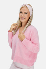 Load image into Gallery viewer, Cashmere Twisted Front Headband
