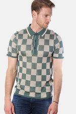 Lade das Bild in den Galerie-Viewer, Checkered Tencel Polo

