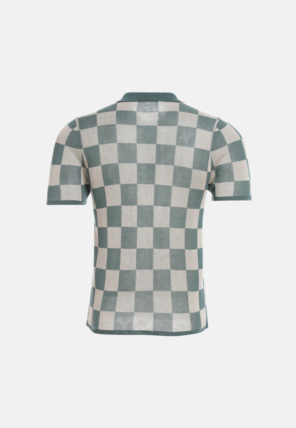 Polo en Tencel à carreaux