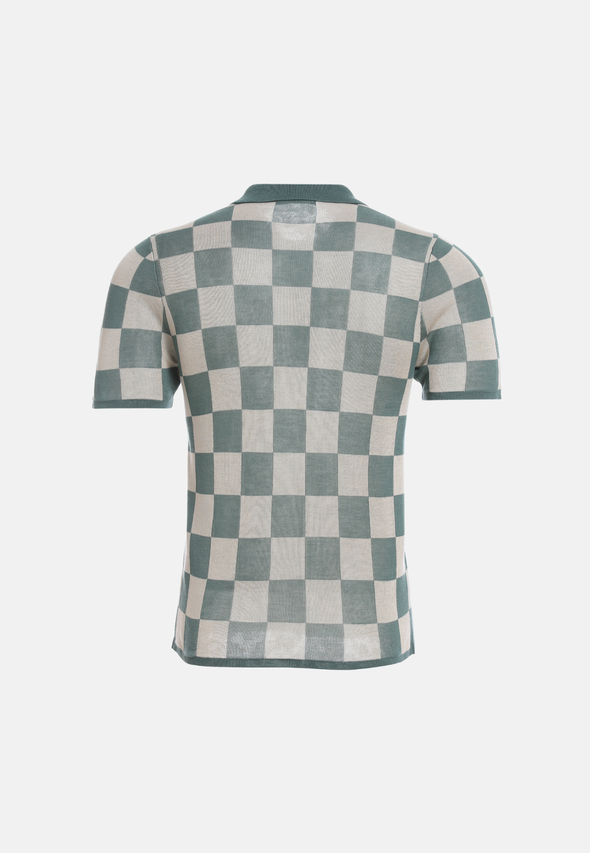 Polo en Tencel à carreaux