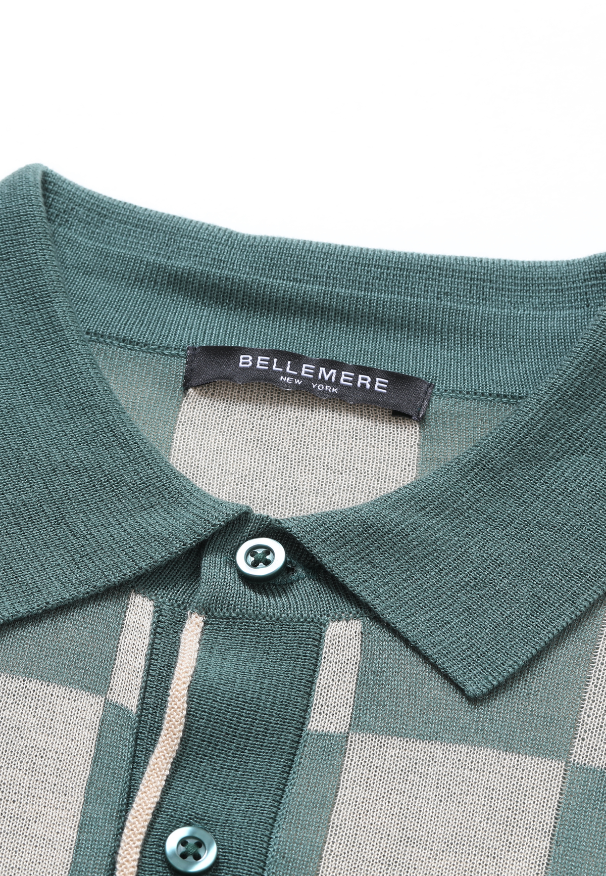 Polo en Tencel à carreaux