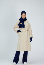 Load image into Gallery viewer, Cable-Knit Unisex Cashmere Scarves
