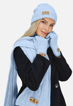Load image into Gallery viewer, Cable-Knit Unisex Cashmere Scarves
