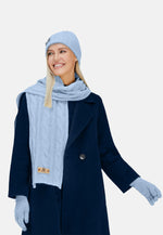 Load image into Gallery viewer, Cable-Knit Unisex Cashmere Scarves
