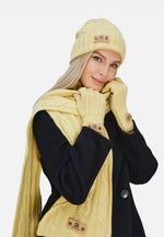 Load image into Gallery viewer, Cable-Knit Unisex Cashmere Scarves

