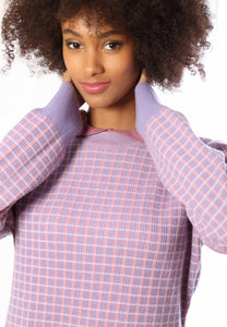 Tweed Merino Pullover With Pearl Collar2236619245551858