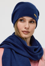 Cargar imagen en el visor de la galería, Double-Layer Cashmere Beanie
