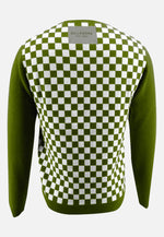 Carica l&#39;immagine nel visualizzatore di Gallery, Checker Print Cashmere Merino Sweater
