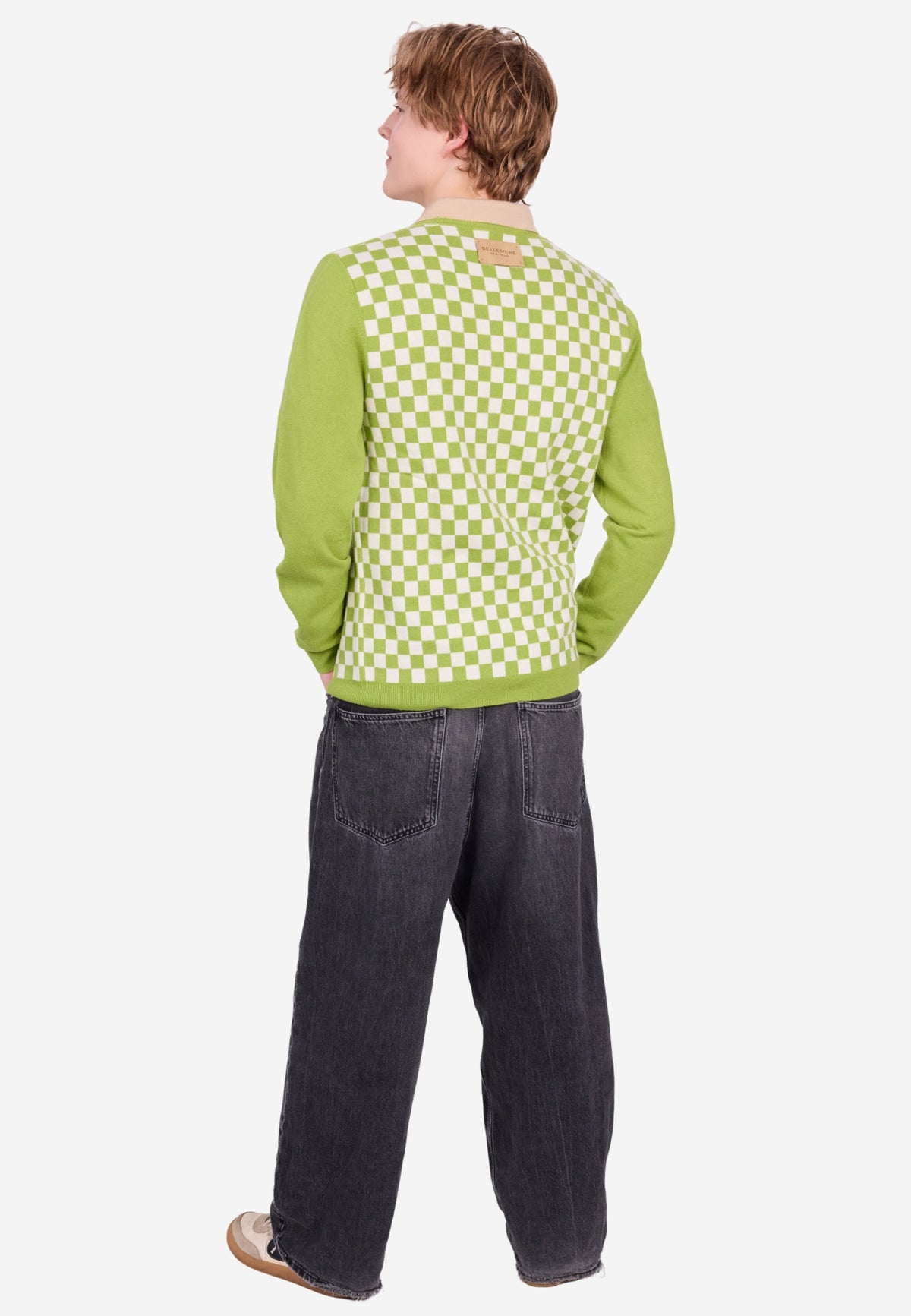 Yellow Green / Checkered