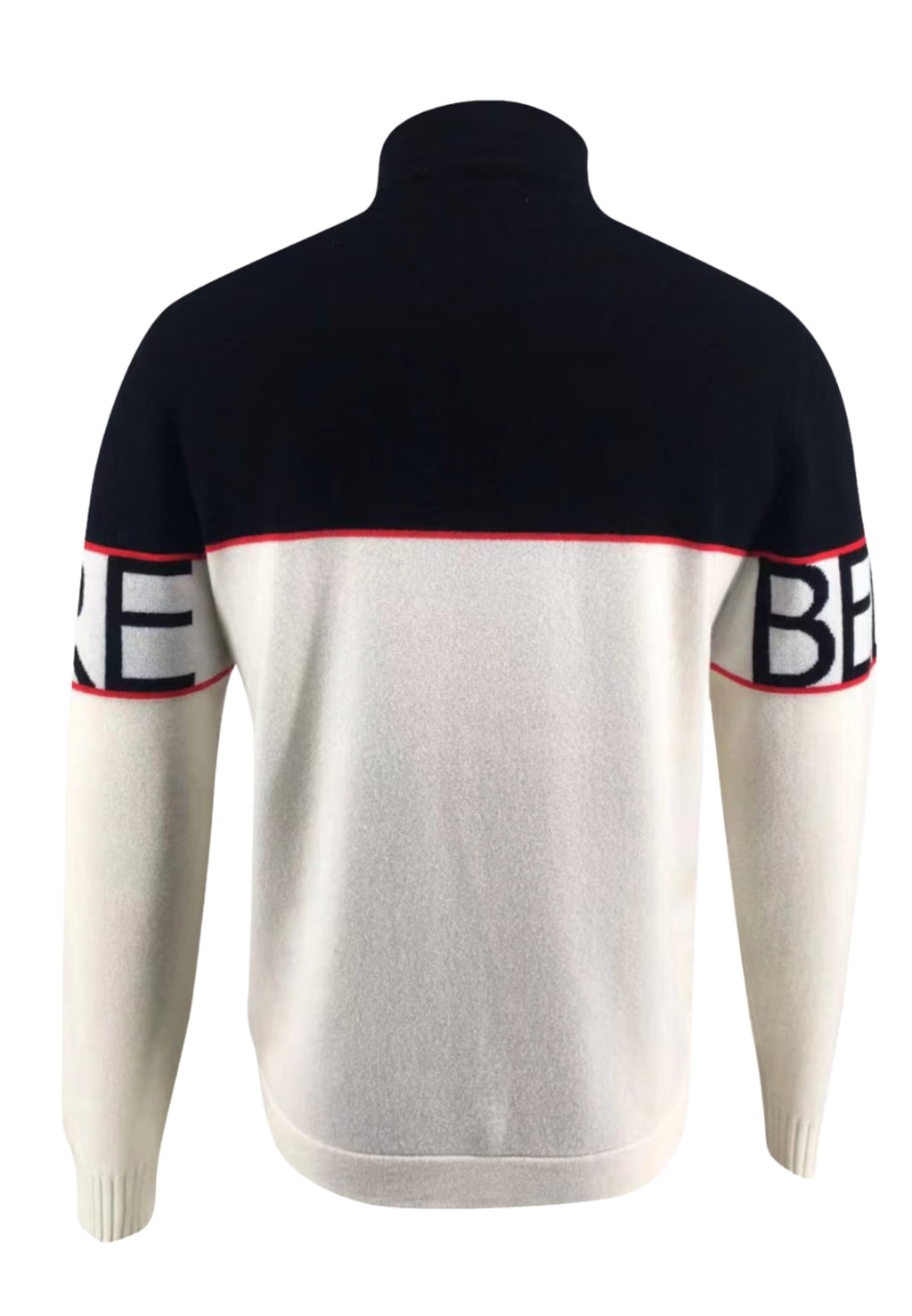 Half-Zipped Cashmere Blend Sweater