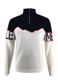 Half-Zipped Cashmere Blend Sweater