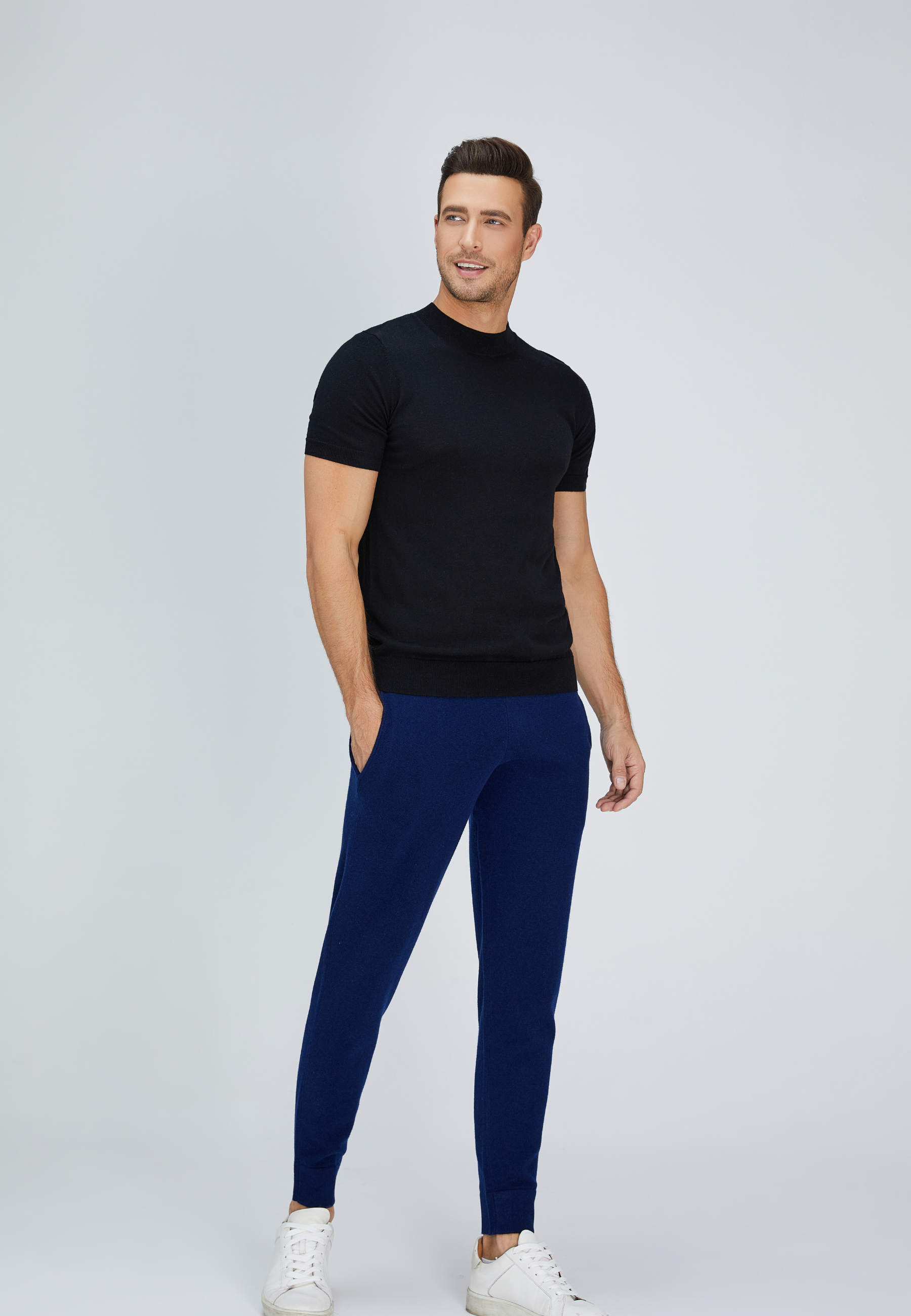 Essential Cashmere-Silk T-shirt