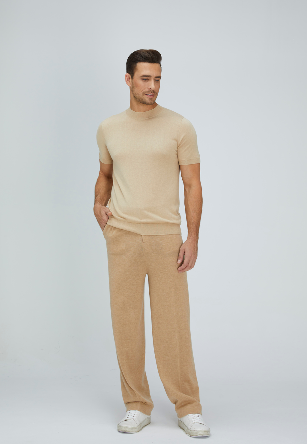 Essential Cashmere-Silk T-shirt