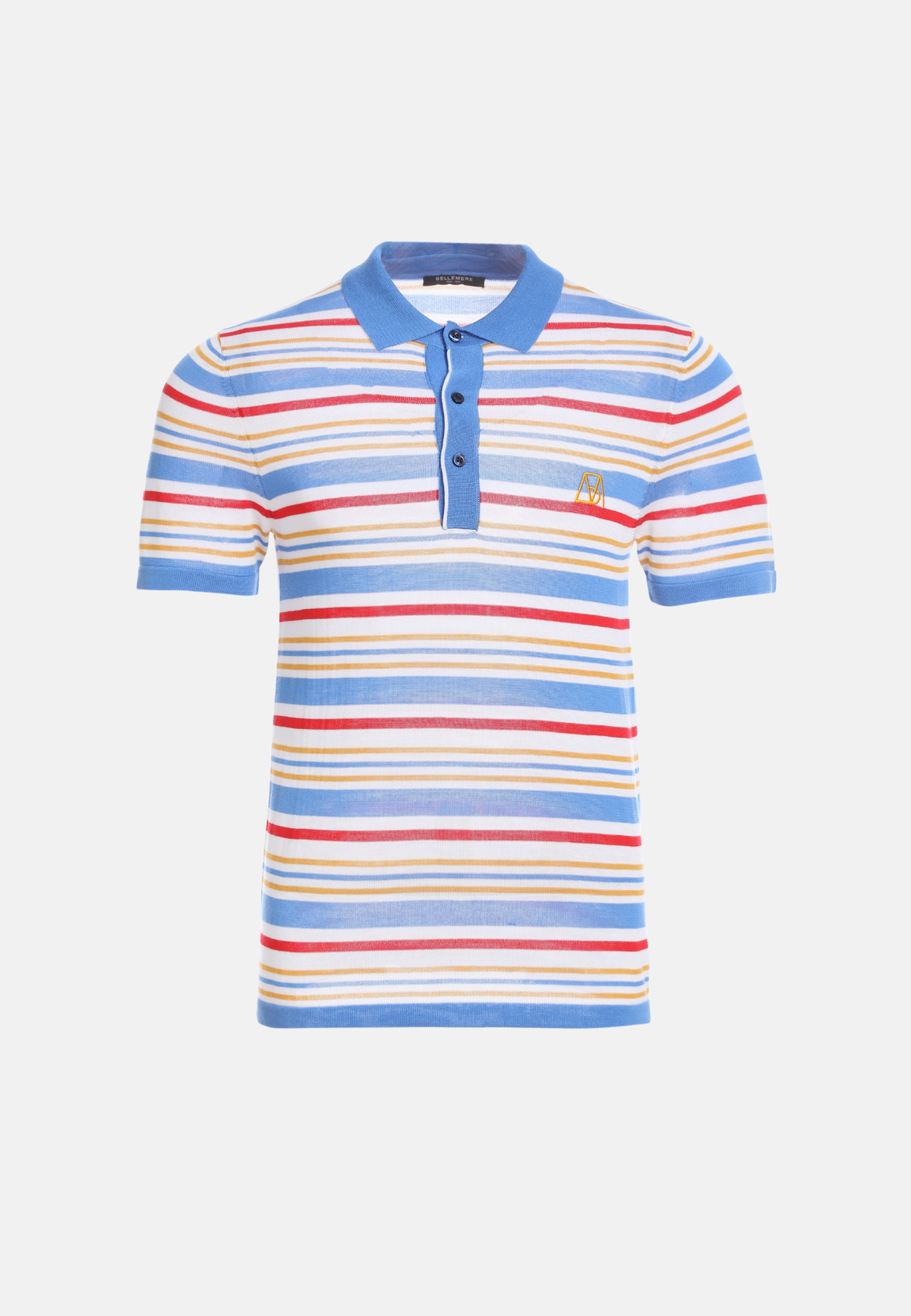 Fantasy Stripe Multicolor Tencel Polo