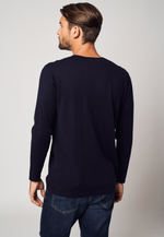 Lade das Bild in den Galerie-Viewer, Henley Cotton Cashmere T-shirt
