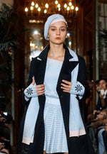 Cargar imagen en el visor de la galería, Houndstooth Cashmere Ribbed Scarves
