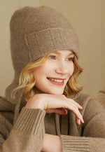 Load image into Gallery viewer, Cashmere Earflap Beanie

