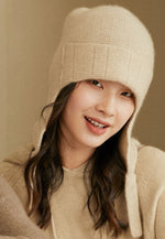 Load image into Gallery viewer, Cashmere Earflap Beanie
