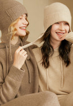 Load image into Gallery viewer, Cashmere Earflap Beanie

