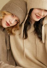 Load image into Gallery viewer, Cashmere Earflap Beanie
