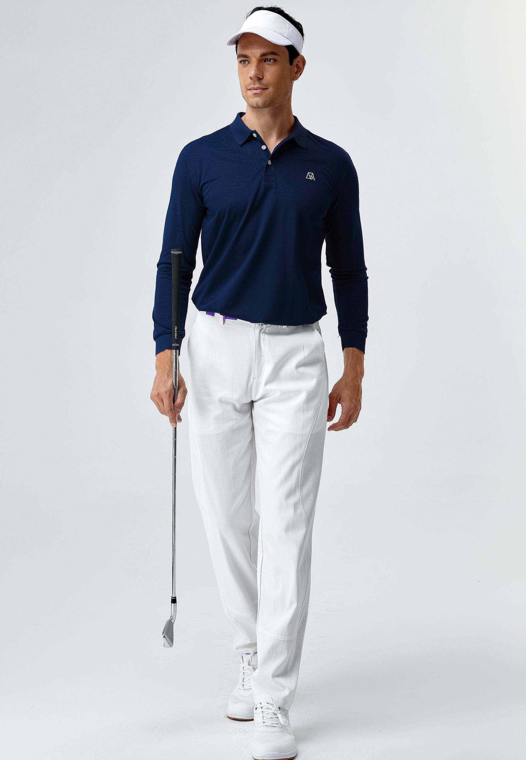 Long Sleeves Tencel Polo