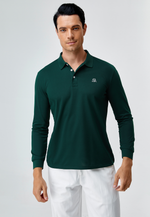 Lade das Bild in den Galerie-Viewer, Long Sleeves Tencel Polo

