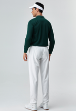 Lade das Bild in den Galerie-Viewer, Long Sleeves Tencel Polo
