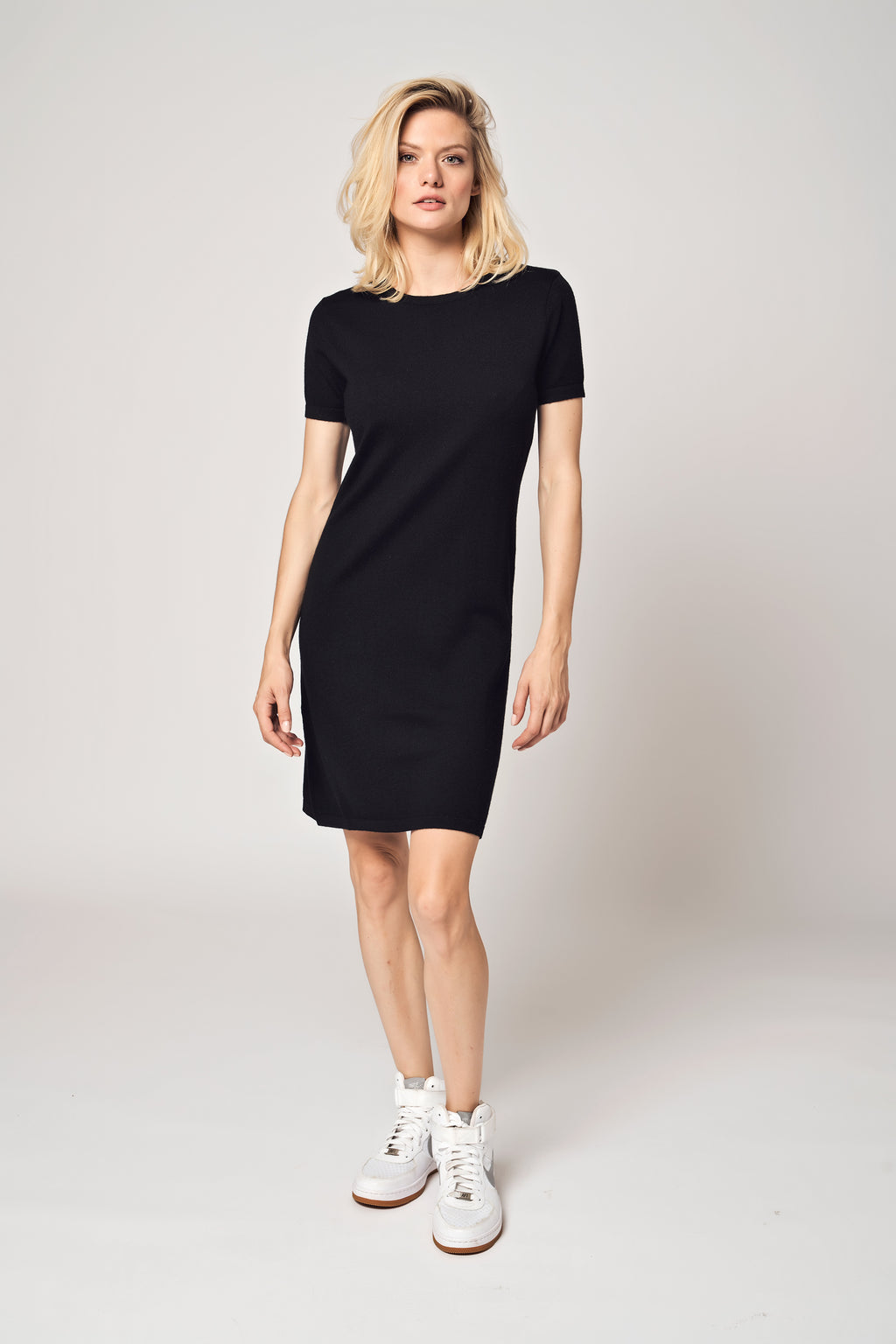 Merino Wool T-Shirt Dress