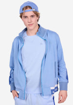 将图片加载到图库查看器，Men’s Two-Tone Full-Zip Cotton Tracksuit Jacket
