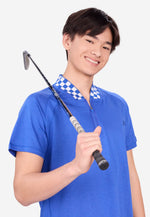 Cargar imagen en el visor de la galería, Men’s Checkered Collar Top
