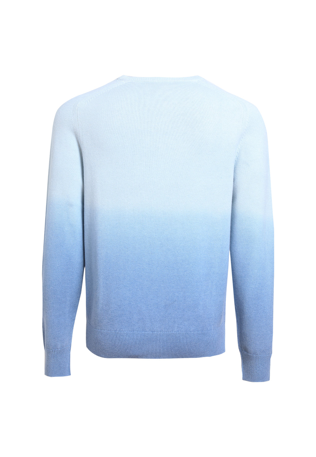 Pull en laine mérinos à dégradé polaire pour homme