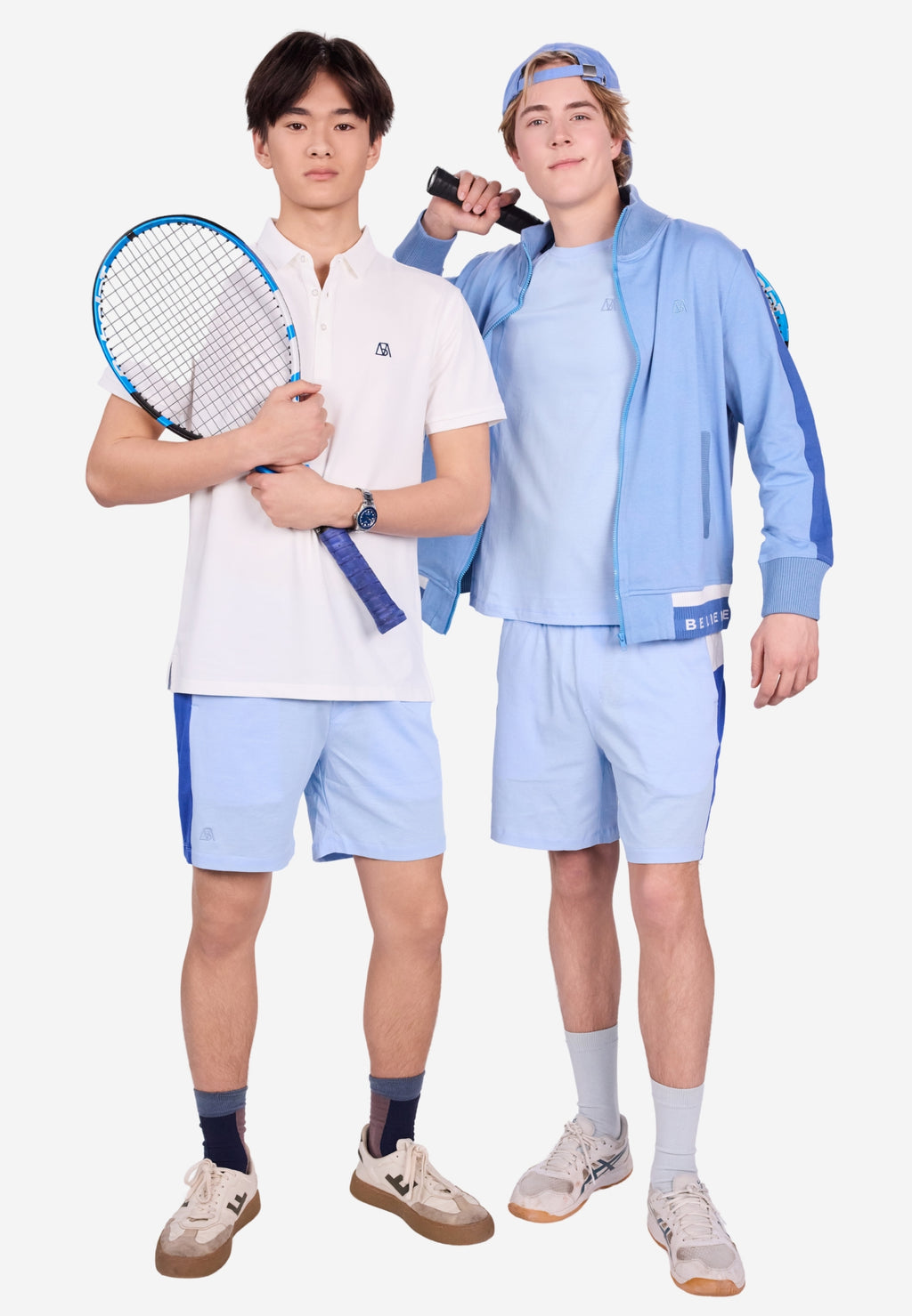 Men’s Two-Tone Cotton Shorts