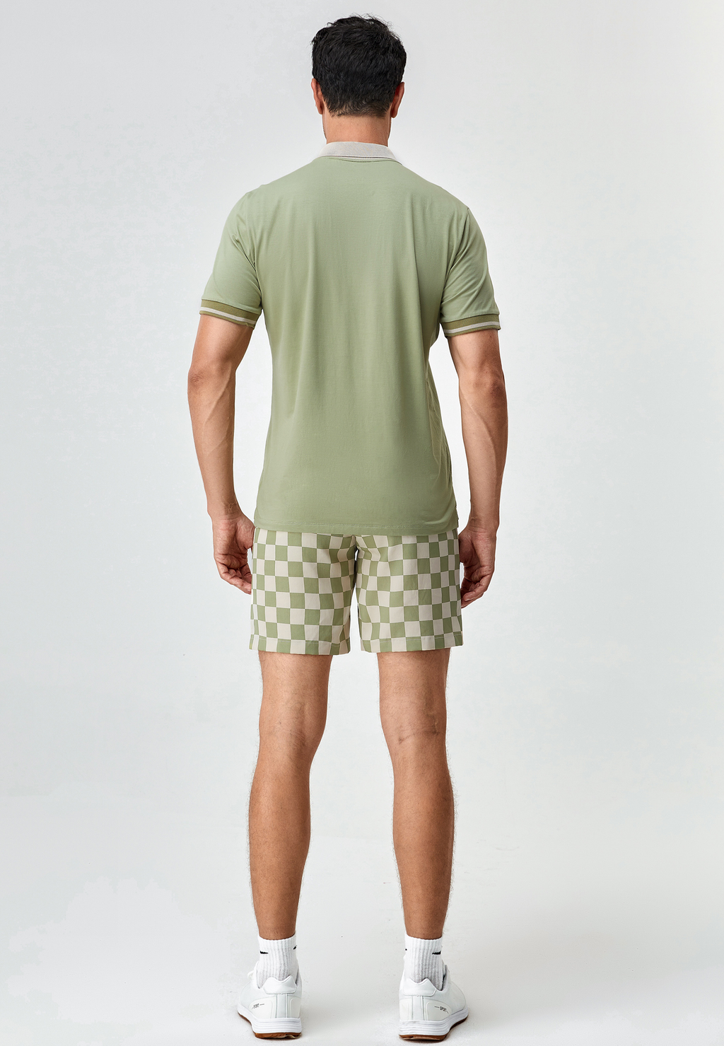 Men's Two-Tone Polo Shirt