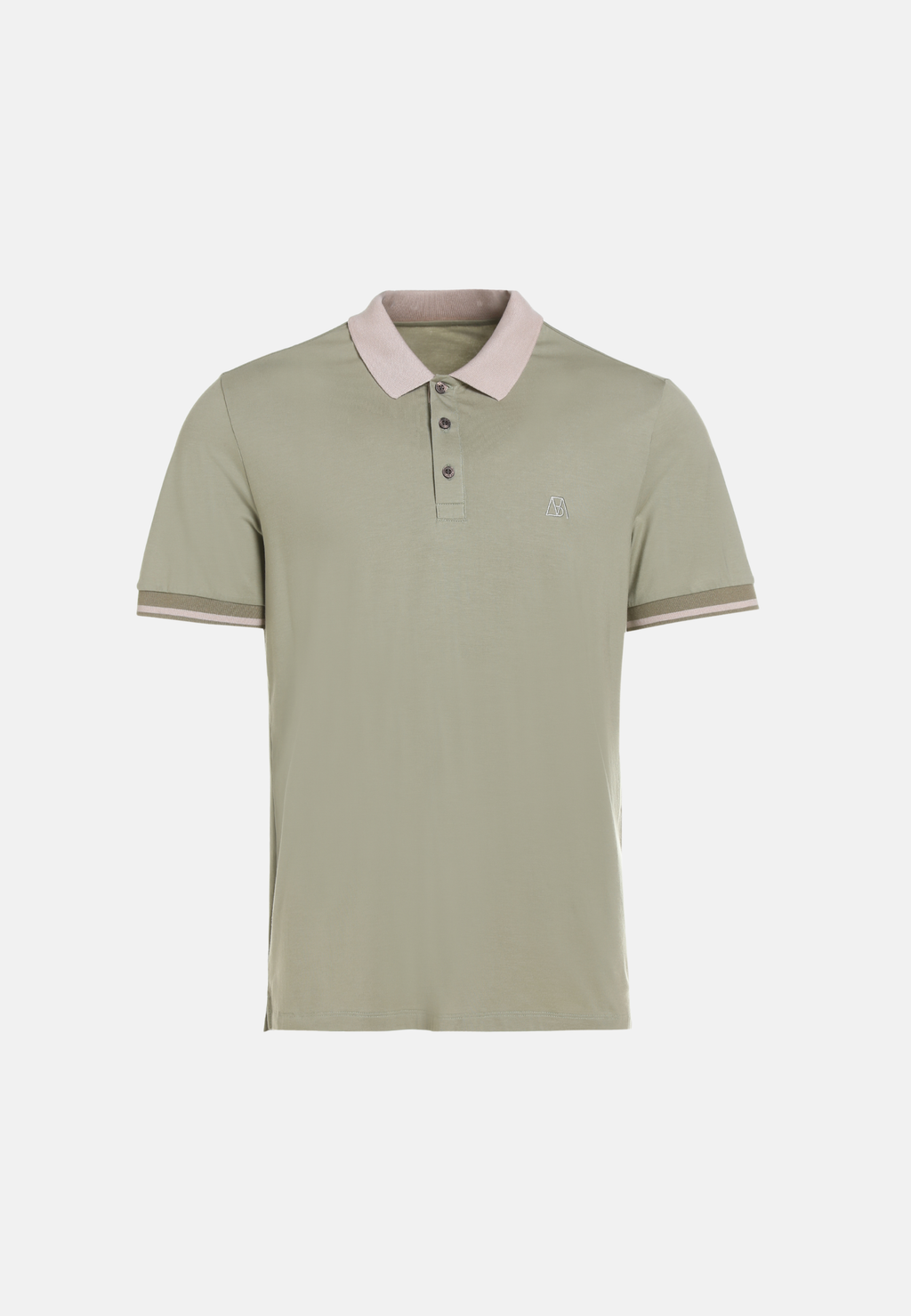 Men's Two-Tone Polo Shirt