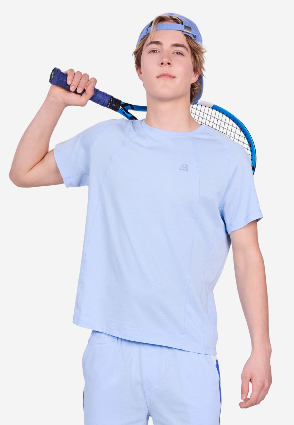 T-shirt à coutures apparentes pour homme