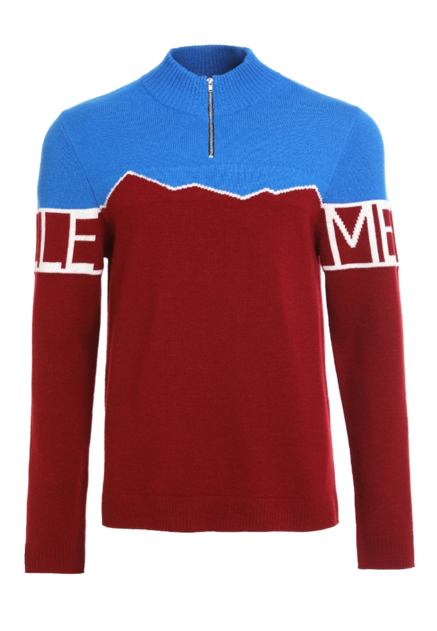 Merino Super Fine Mountain Print Sweater (B2B) CUSTOM