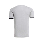 将图片加载到图库查看器，Striped Short-Sleeve Cashmere T-shirt
