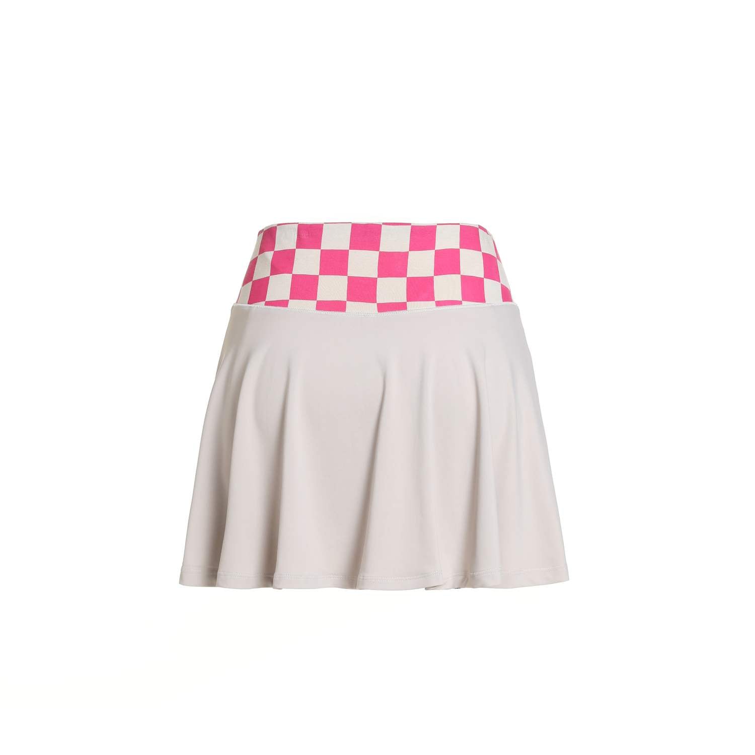 Beige/-Pink-Checker