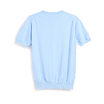 将图片加载到图库查看器，Classic Crew Neck Cotton Cashmere T-Shirt
