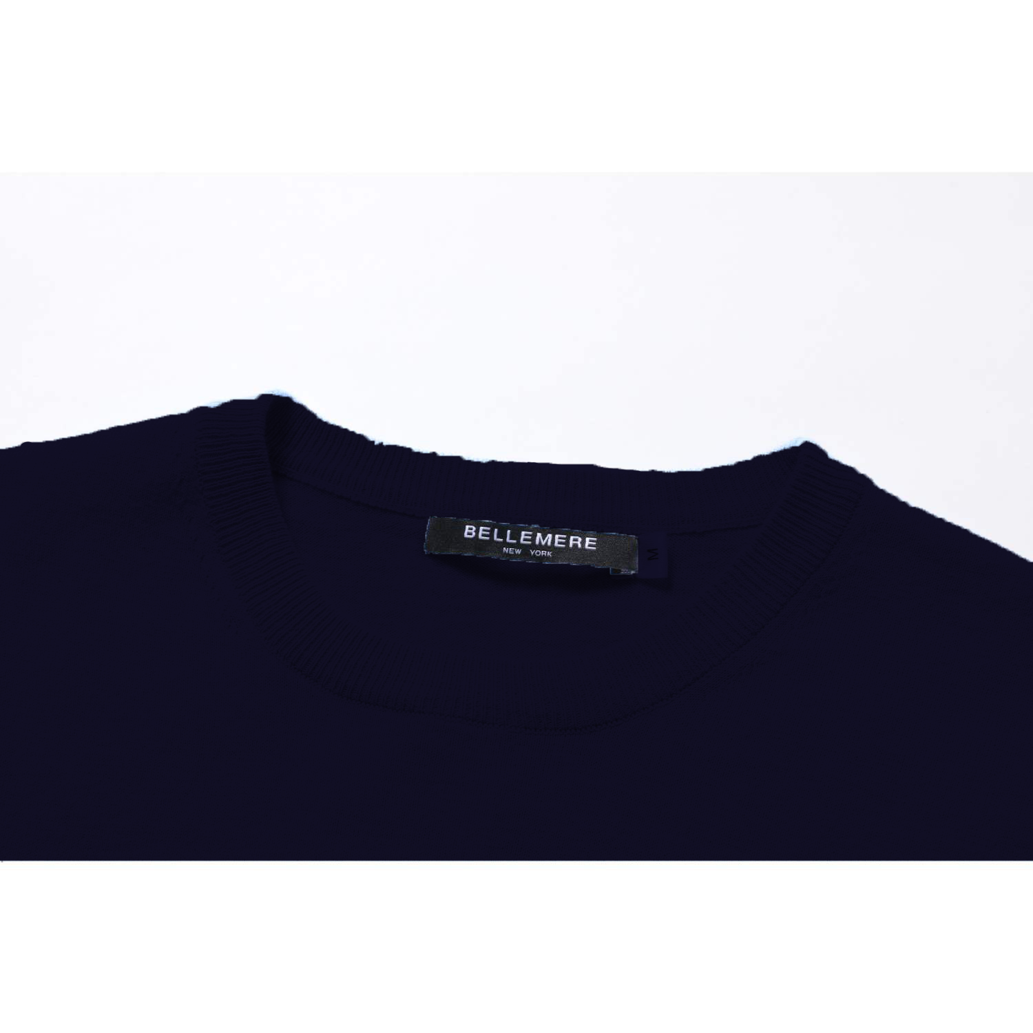 Classic Crew Neck Cotton Cashmere T-Shirt