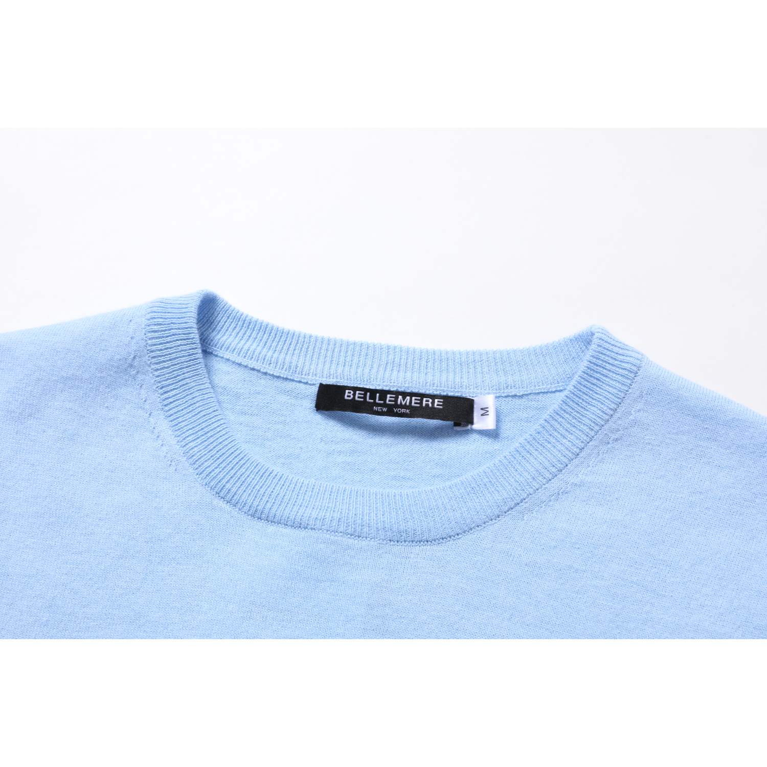 Classic Crew Neck Cotton Cashmere T-Shirt